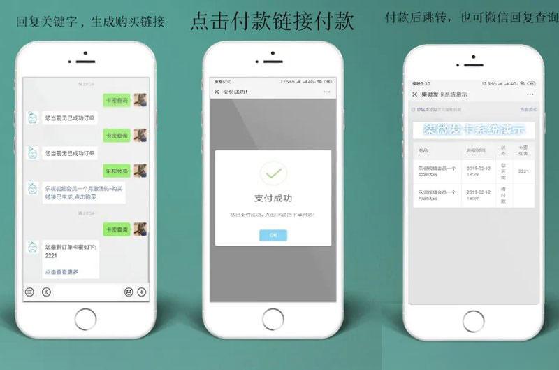 PHP自动发卡系统源码 可对接微信公众号 - 老林代码