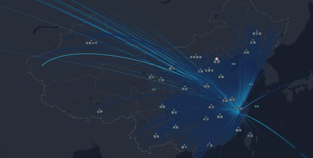 网站访客大数据腾讯地图API展示源码 - 老林代码
