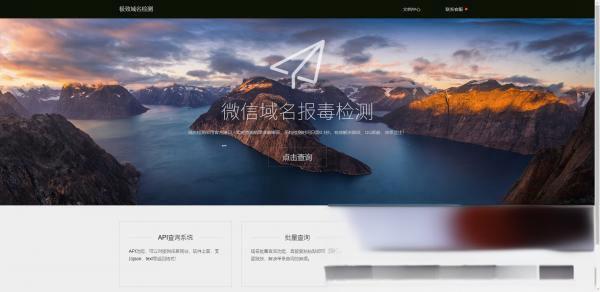2021新版微信QQ域名检测接口源码 纯官方接口 带API - 老林代码