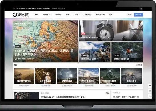 柒比贰B2 V2.9.9主题去授权无限制版 WordPress模板 - 老林代码