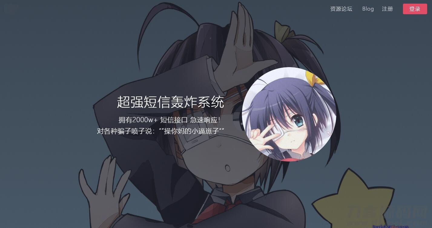 最新全网倒卖短信轰炸系统+接口安装说明 - 老林代码