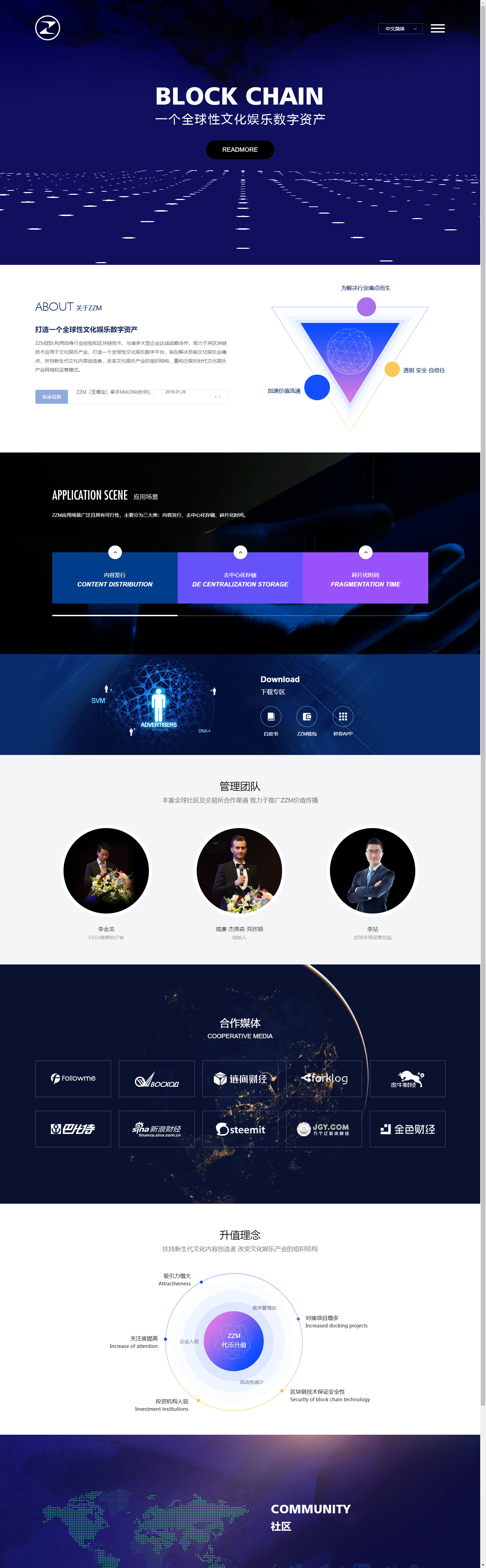 ZZM区块链全球区块文化娱乐相结合的新型网站源码 - 老林代码