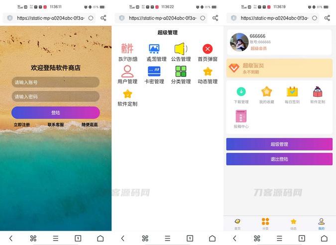 软件库系统源码 免服务器 带后台 - 老林代码