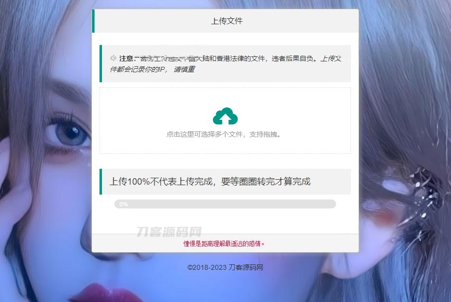 2023最新临时文件上传存储分享系统 临时文件网盘系统源码 - 老林代码
