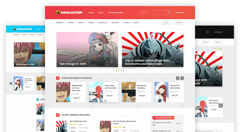 Madara 2.2.2.1主题源码 | 响应式WordPress漫画小说主题模板 - 老林代码